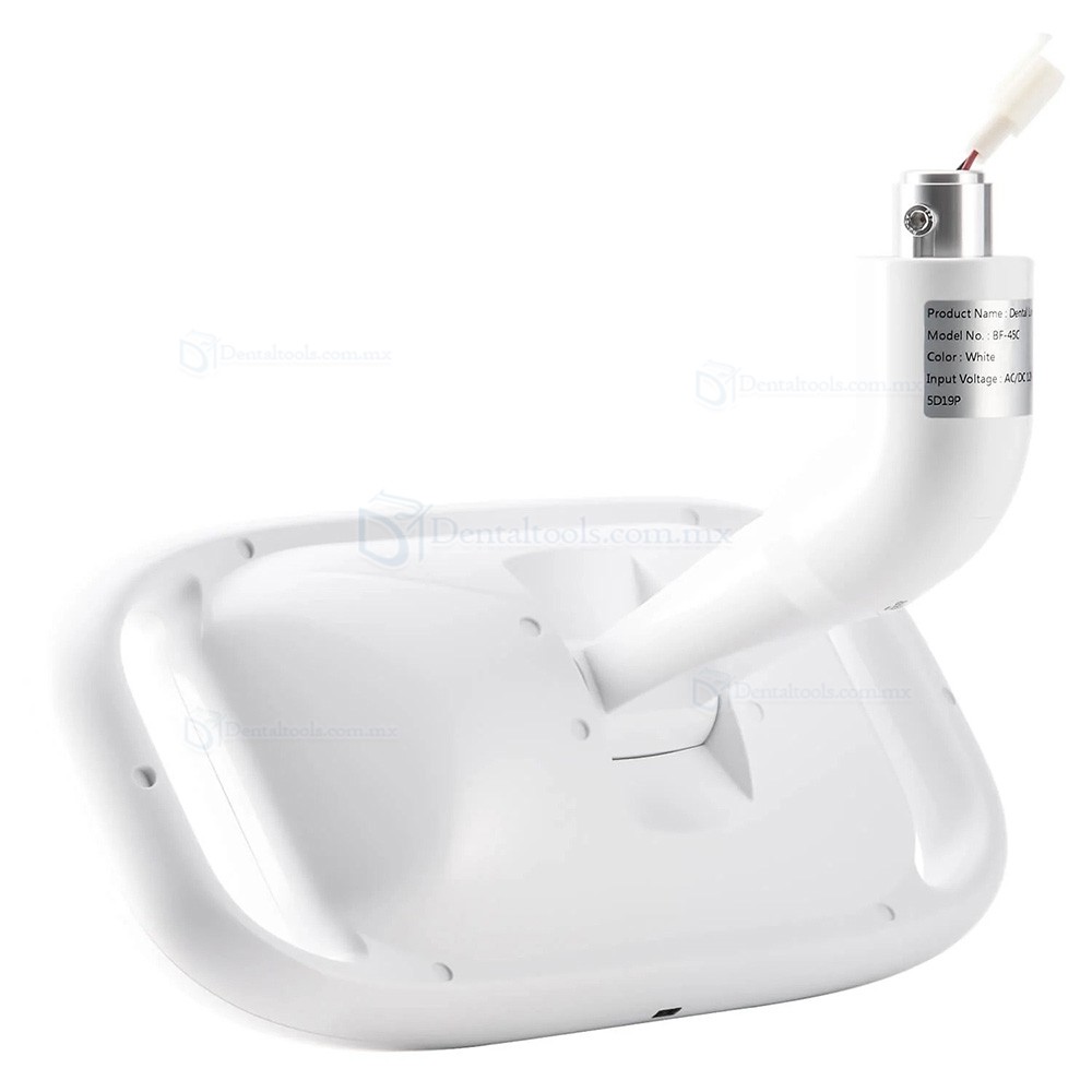 L&aacute;mpara dental de 10W y 8 LEDs con sensor infrarrojo y luz bicolor ajustable